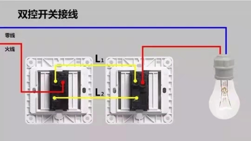 小型灯泡开关怎么安装